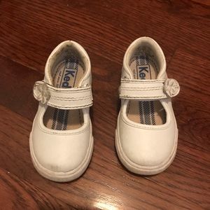Keds white leather